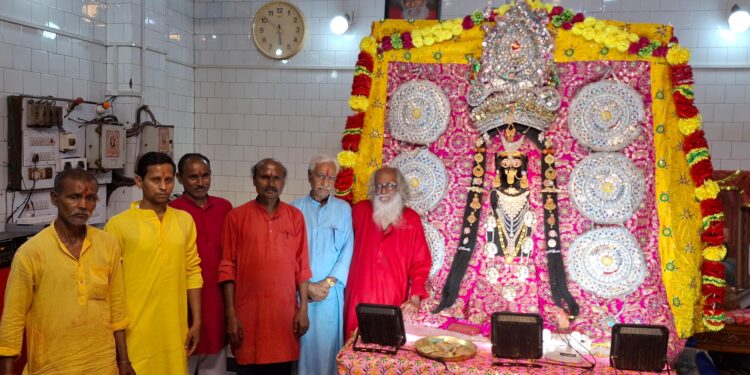 नवरात्र को लेकर काली मंदिर में हुआ विशेष पूजा-अर्चना
