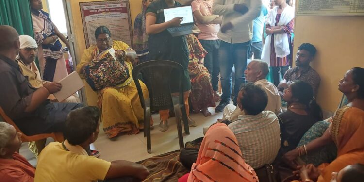 सेंदुआरी हेल्थ एंड वेलनेस सेंटर पर फाइलेरिया मरीजों ने जाना रोग प्रबंधन की कला