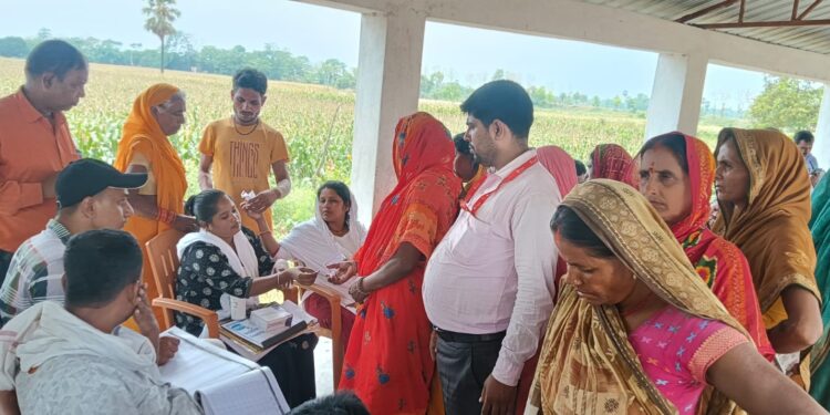 अमवा आयुष्मान आरोग्य मन्दिर पर रोगी हितधारक मंच का हुआ गठन