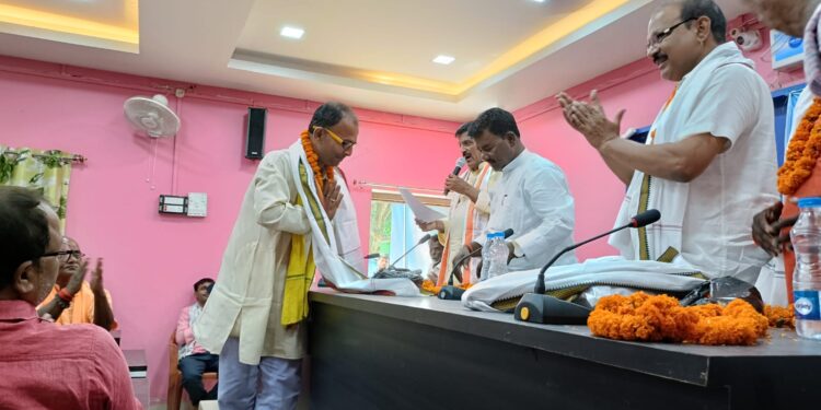 प्रखंड में 20 सूत्री कार्यक्रम कार्यालय का भव्य उद्घाटन, ने किया शुभारंभ