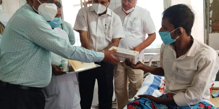 जिले में टीबी एमडीआर मरीजों के लिए नई दवा बी पाल एम की हुई शुरुआत