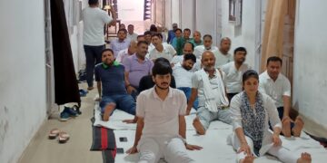 अनुमंडलीय व्यवहार न्यायालय, अनुमंडलीय अस्पताल,उपकारा दलसिंहसराय के परिसर में अंतर्राष्ट्रीय योग दिवस आयोजित