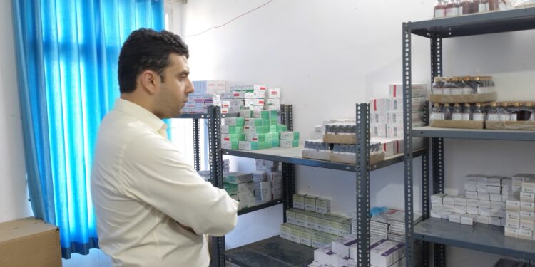 जिलाधिकारी से सुप्पी सीएचसी का किया निरीक्षण