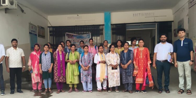 जिले में में 546 एएनएम की पदस्थापना, 528 ने संभाला कार्यभार