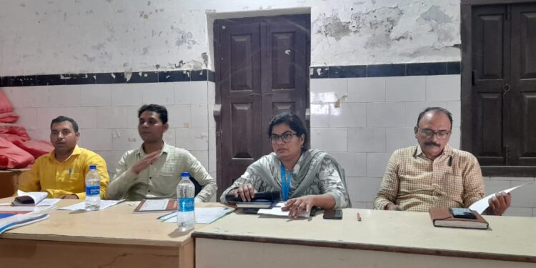 कालाजार उन्मूलन को लेकर स्वास्थ्यकर्मियों का हुआ प्रशिक्षण