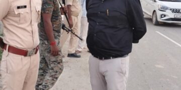 भवानीपुर में चला वाहन जांच अभियान, शराब तस्करों पर रही पैनी नजर