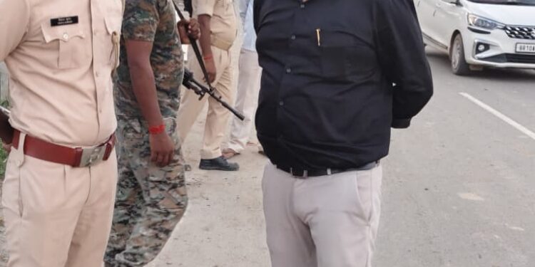 भवानीपुर में चला वाहन जांच अभियान, शराब तस्करों पर रही पैनी नजर