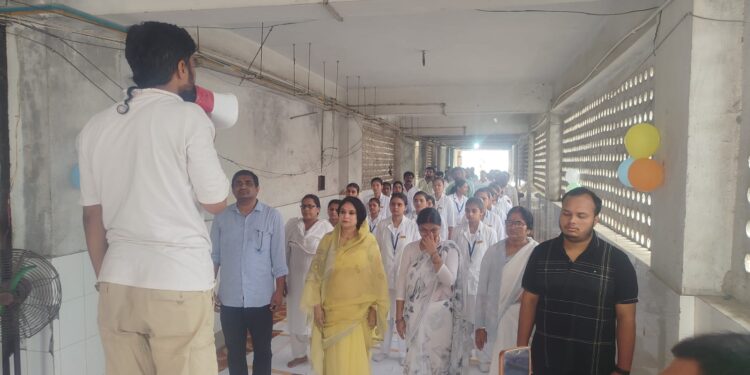 अंतराष्ट्रीय योग दिवस के मौके पर नियमित योग करने का लिया संकल्प