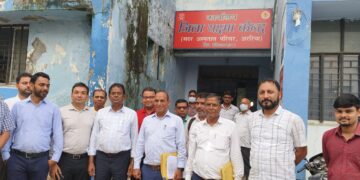 केंद्रीय टीबी डिवीजन की दो सदस्यीय टीम ने किया अररिया का दौरा