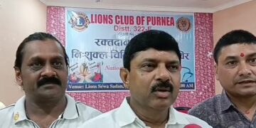 लाइंस क्लब की ओर से डॉक्टर्स डे पर रक्तदान और नि: शुल्क स्वास्थ्य जांच शिविर का आयोजन