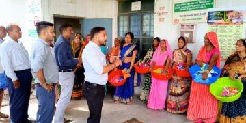महनार प्राथमिक स्वास्थ्य केंद्र में 50 फाइलेरिया रोगियों को एमएमडीपी किट का ​हुआ वितरण