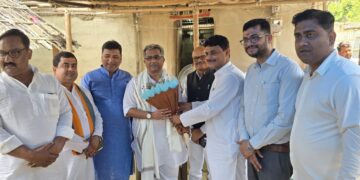 अररिया पहुंचे उद्योग मंत्री नीतीश मिश्रा,