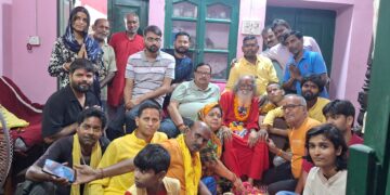 गुरु पूर्णिमा पर नानु बाबा के शिष्यों ने लिया आशीर्वाद