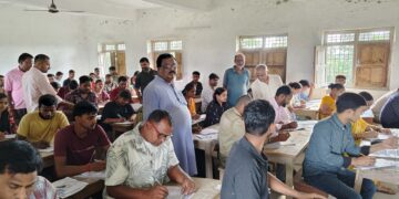 इग्नू सत्रांत परीक्षा का औचक निरीक्षण, शांतिपूर्ण व कदाचारमुक्त में परीक्षा