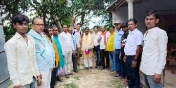 भाजपा ने की बूथ सशक्तिकरण को लेकर बैठक।