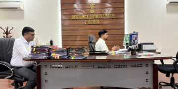 पुर्णिया – नीति आयोग के संपूर्णता अभियान में उत्कृष्ट प्रदर्शन के लिए जिला पदाधिकारी अंशुल कुमार को किया गया सम्मानित