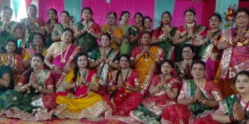 जोगबनी – जोगबनी में मुख्य पार्षद के नेतृत्व में महिला संगठन ने मनाया हरि तालिका तीज 