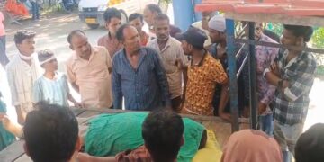 अररिया – लोहे का पाइप उतारते समय करंट की चपेट में आने से ट्रक खलासी की मौत