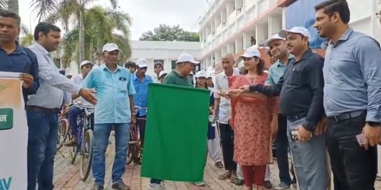 समस्तीपुर – स्वीप कार्यक्रम के तहत शिक्षा विभाग ने निकाली मतदाता जागरूकता रैली