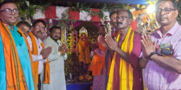 भरगामा हाट शिव मंदिर में भव्य रूप से मनाई गई श्री बलभद्र जयंती