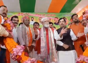 एनडीए कार्यकर्ताओं का विधानसभा स्तरीय सम्मेलन में एनडीए प्रत्याशियों ने झोंकीं ताकत