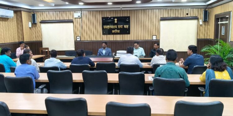 द्वितीय चरण के लिए विधिवत् अधिसूचना जारी कर दी गई है : , जिला पदाधिकारी 