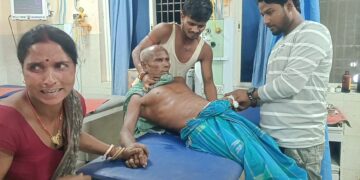 महलगांव – 7 डिसमिल जमीन विवाद में चली लाठी-डंडे, छह लोग घायल