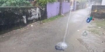 अररिया – झमाझम बारिश से जनजीवन प्रभावित, किसानों की बढ़ी चिंता