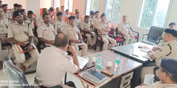 अररिया एसपी ने चुनाव कार्यों की समीक्षा एवं MMC के सही तरीके से क्रियान्वयन के लिए की बैठक