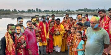 रानीगंज के ऐतिहासिक काली मंदिर में काली पूजा संपन्न, विसर्जित किया गया कलश