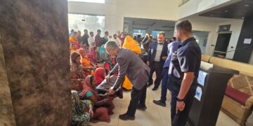 अररिया – आर.के. रूंगटा चैरिटेबल ट्रस्ट द्वारा लगभग 600 से अधिक जरूरतमंदों के बीच कंबल का किया गया वितरण