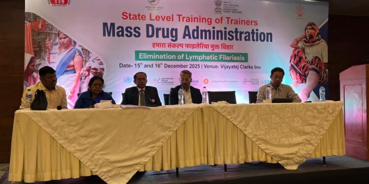 एमडीए अभियान के लिए राज्य स्तरीय टीओटी का हुआ आयोजन  