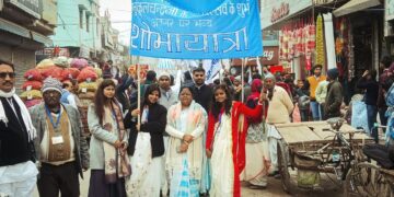 फारबिसगंज में श्रीश्रीठाकुरजी का 138वां जन्मोत्सव धूमधाम से संपन्न, गाजे-बाजे संग निकली भव्य शोभायात्रा