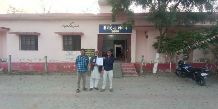 रानीगंज – राजीव गांधी सेवा सदन पर बैंक का कब्जा! ग्रामीणों में उबाल, पंचायत व्यवस्था ठप