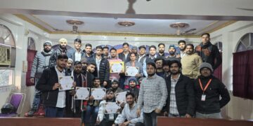 नवनियुक्त सीएचओ का परिवार नियोजन पर दो दिवसीय प्रशिक्षण