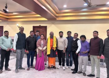 मकर संक्रांति पर विधायक संगीता देवी के आवास पर दही–चूड़ा भोज, उमड़े हजारों कार्यकर्ता