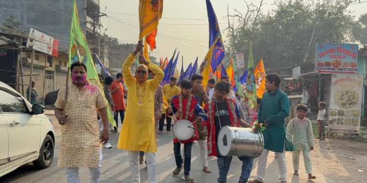 सहरसा – फाल्गुन शुक्ल पक्ष एकादशी पर बाबा श्याम की भव्य निशान यात्रा का आयोजन