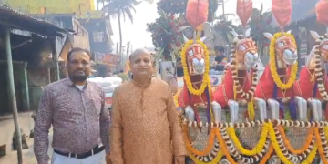 भव्य श्री खाटू श्याम महोत्सव: निशान शोभा यात्रा में उमड़ा भक्तों का सैलाब