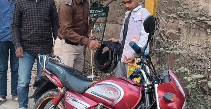 दरभंगा – दरभंगा में सघन वाहन जांच अभियान, यातायात नियमों के पालन पर सख्ती