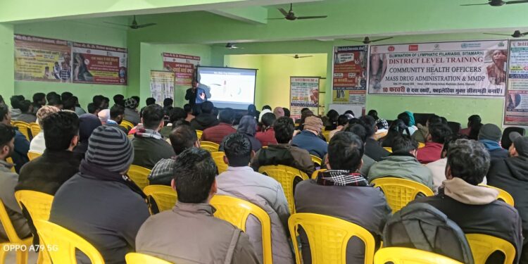 फाइलेरिया मुक्त बिहार का संकल्प: सीतामढ़ी में 10 फरवरी से शुरू होगा दवा सेवन का महाअभियान