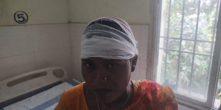 ससुर पर बहू से मारपीट का आरोप, थाने में आवेदन देकर लगाई न्याय की गुहार