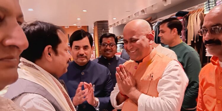 सहरसा – निजी कार्यक्रम में भाग लेने आए भाजपा नेता शाहनवाज आलम का भव्य स्वागत 