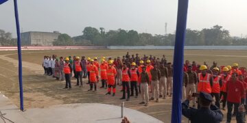 सहरसा – भूकंप परिदृश्य पर आधारित मॉक ड्रिल अभ्यास का आयोजन