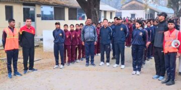 सहरसा – एनसीसी कैडेटों ने प्राकृतिक आपदाओं से बचाब को लेकर आम जनता को जागरूक