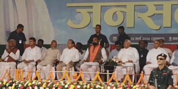 समृद्धि यात्रा के तहत सहरसा पहुंचे मुख्यमंत्री नीतीश कुमार जीविका स्टॉल रहा आकर्षण का केंद्र