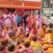 दरभंगा :- रंग-गुलाल और जोगीरा के साथ कुशेश्वरस्थान में धूमधाम से मनी होली।