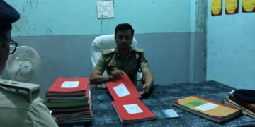 दरभंगा :- कुशेश्वरस्थान व नदी थाना का एसएसपी ने किया औचक निरीक्षण