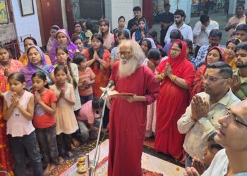 पहला पूजा से काली मंदिर में हो रहा है विशेष पूजा-अर्चना