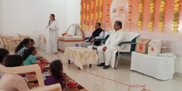 कल्याणकारी भवन में हर्षोल्लास के साथ अलौकिक होली मिलन समारोह मनाया