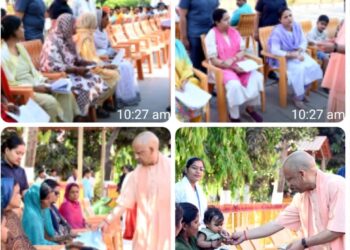 गोरखपुर -हर नागरिक की सुनवाई, हर समस्या का समाधान: मुख्यमंत्री योगी आदित्यनाथ